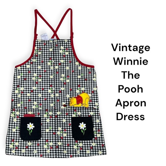 Vintage Other - Vintage Winnie the Pooh Apron Dress